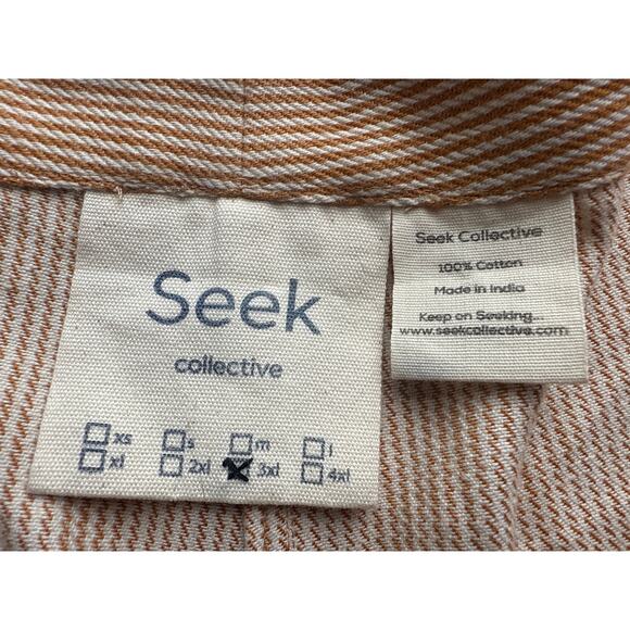 Seek Collective Terrain Pants in Bee Pollen Yellow Stripes Size 3XL - Picture 8 of 9